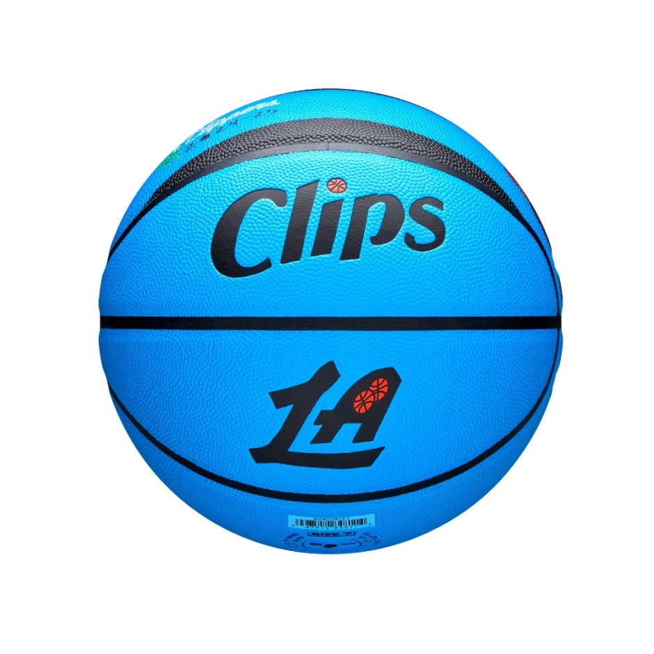 WILSON 2024 NBA TEAM CITY COLLECTOR LA CLIPP 7 WZ4033813XB7 Blue