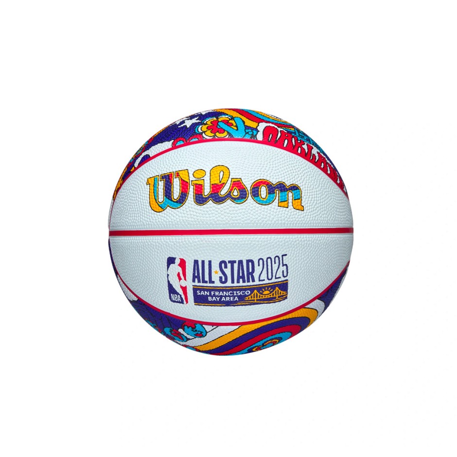 Μπάλα Μπάσκετ Πολύχρωμη - Wilson NBA All Star Mini