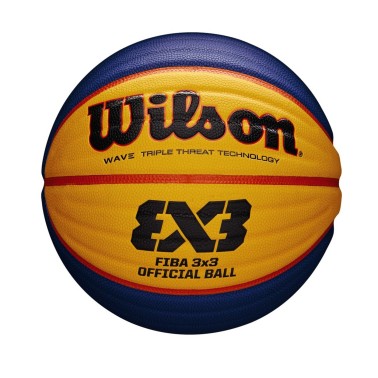 Wilson Fiba 3x3 Official Κίτρινο - Μπάλα Μπάσκετ 
