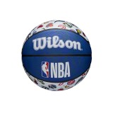 WILSON NBA ALL TEAM BSKT RWB SZ7 SIZE 7 WTB1301XBNBA Ο-C Εικόνα 