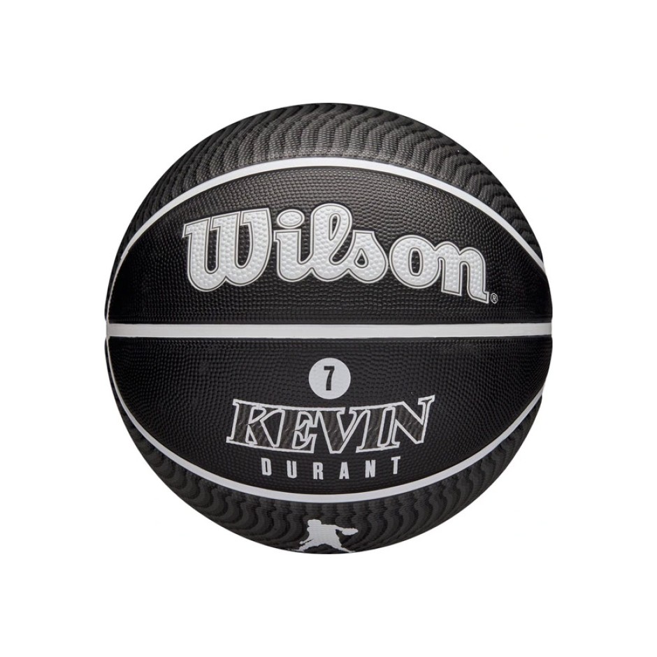 WILSON NBA PLAYER ICON - OUTDOOR - SIZE 7  KEVIN WZ4006001XB7 Black