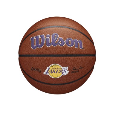 WILSON NBA TEAM ALLIANCE BSKT LA LAKERS SIZE 7 WTB3100XBLAL Ο-C