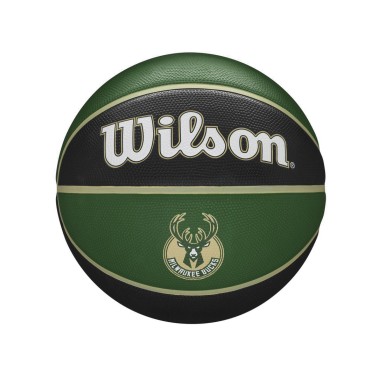 WILSON NBA TEAM TRIBUTE BSKT MIL BUCKS SIZE 7 WTB1300XBMIL Ο-C