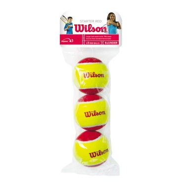 Μπαλάκια Τένις Κίτρινα - Wilson Starter Junior Red Tball