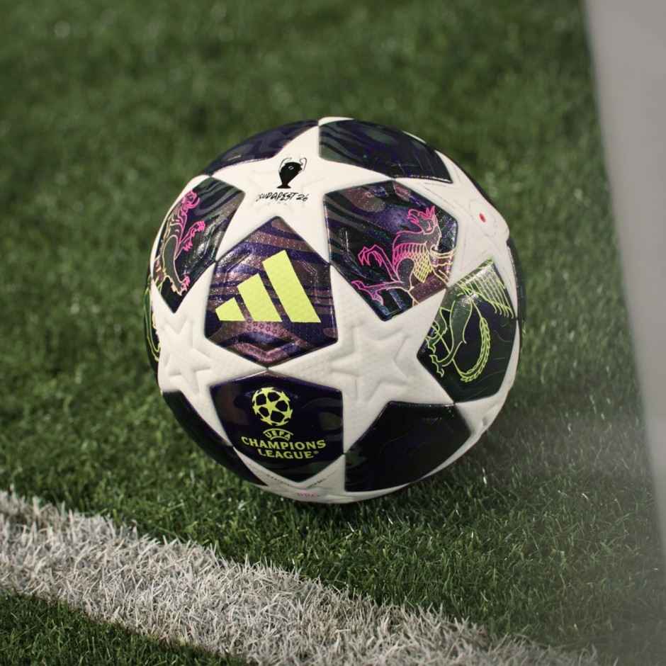 Soccer Ball Purple - adidas Performance UEFA Champions League Final Pro