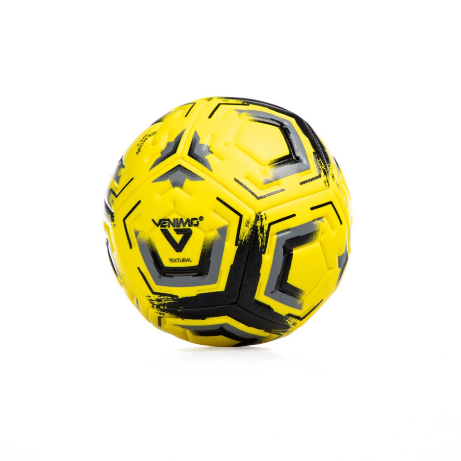 Μπάλα Ποδοσφαίρου Κίτρινη - VENIMO Textural Size 3