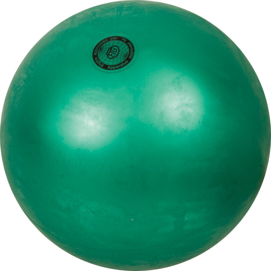 AMILA ΜΠΑΛΑ ΡΥΘΜΙΚΗΣ ΓΥΜΝΑΣΤΙΚΗΣ 19cm 420gr FIG -METALIC ΠΡΑΣΙΝΟ 98935-27 Πράσινο