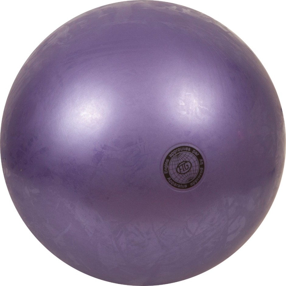 Rhythmic Gymnastics Ball Purple - Amila 19cm FIG Approved