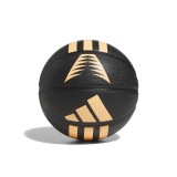 Μπάλα Μπάσκετ Μαύρη - adidas Performance 3S Rubber Mini Εικόνα 