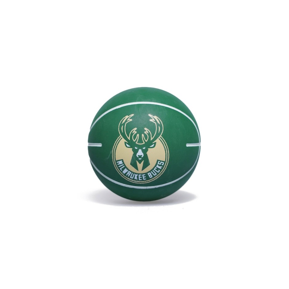 WILSON NBA DRIBBLER BSKT MIL BUCKS ΜΙΝΙ WTB1100PDQMIL Green