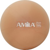 Μπάλα Pilates Χρυσή - Amila 25 cm Εικόνα 