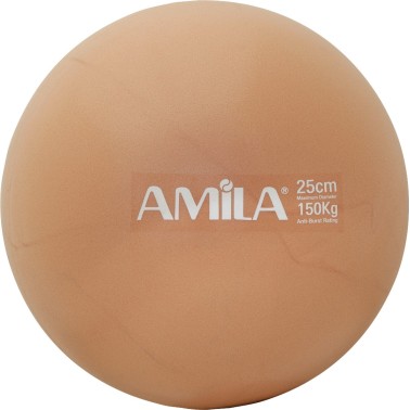 Μπάλα Pilates Χρυσή - Amila 25 cm