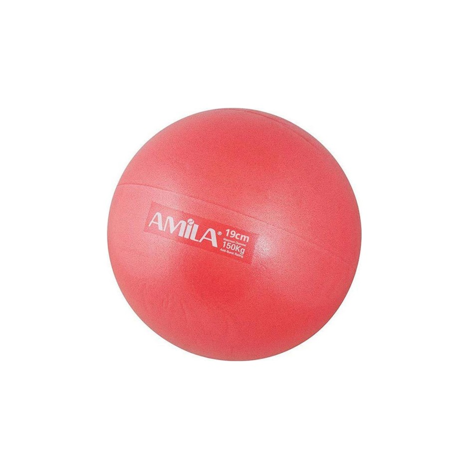 Μπάλα Pilates Κόκκινη - Amila 19 cm