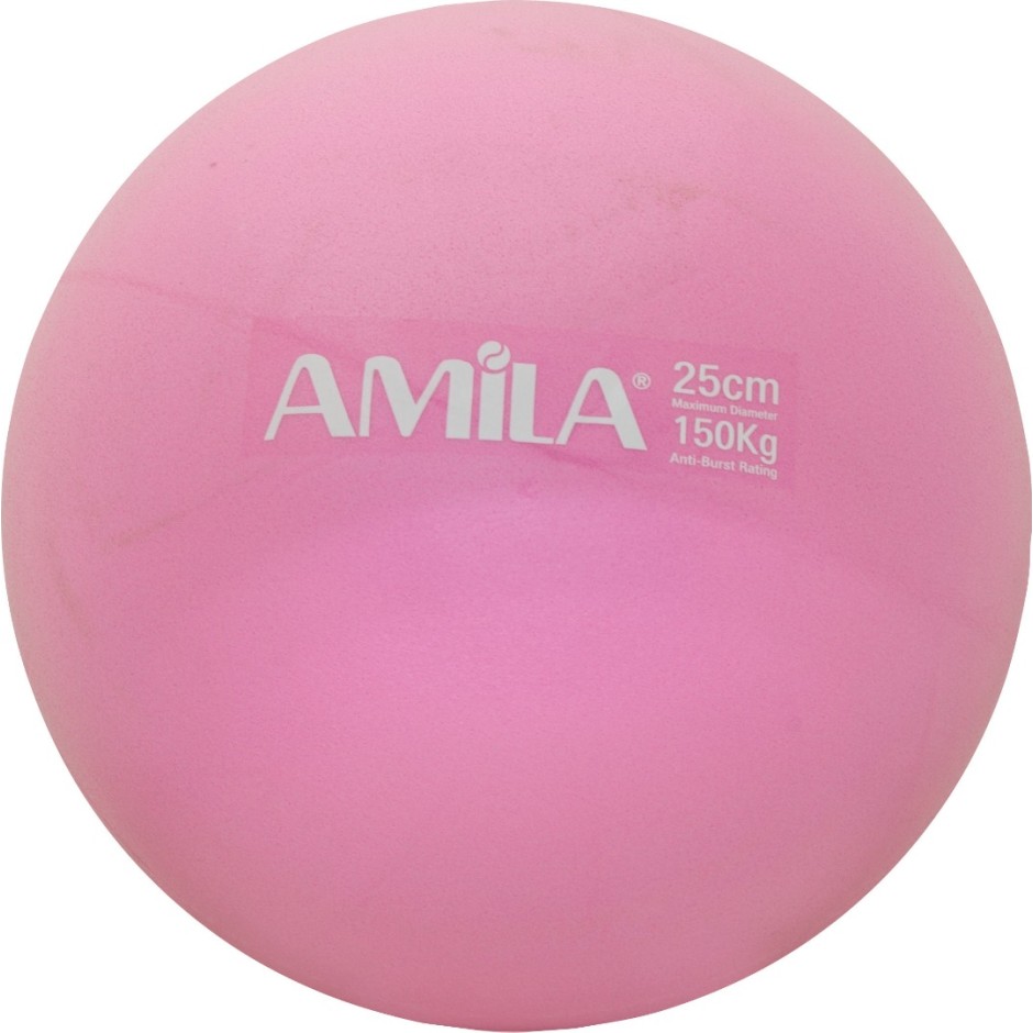 Μπάλα Pilates Ροζ - Amila 25 cm