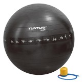 TUNTURI GYMBALL 90CM BLACK ANTI BURST 14TUSFU289 Ο-C Εικόνα 