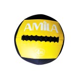 AMILA WALL BALL 4KG 44690 Μαύρο