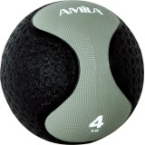 AMILA MEDICINE BALL RUBBER - 4Kg 90704 Black Image 