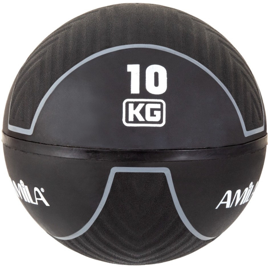 AMILA MEDICINE HQ BALL RUBBER - 10Kg 90711 Black