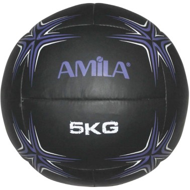 AMILA WALL BALL 5KG 94601 Μαύρο