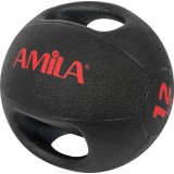 Medicine Ball - Amila Dual Handle 12Kg Εικόνα 