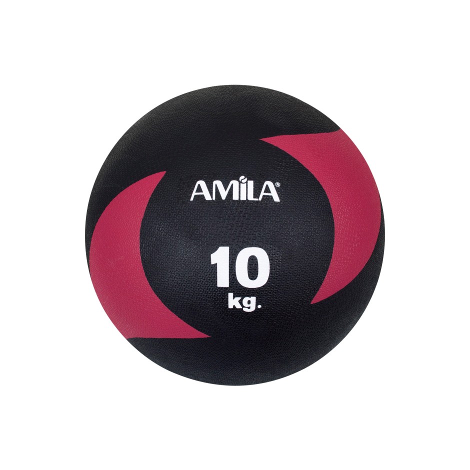 Medicine Ball Black - Amila Original Rubber 10Kg