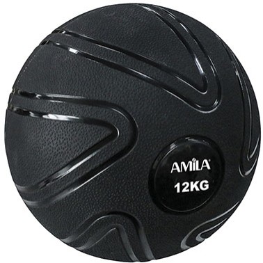 Slam Ball Black - Amila 12Kg
