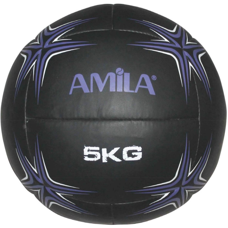 Wall Ball Μαύρη - Amila PU Series 5Kg