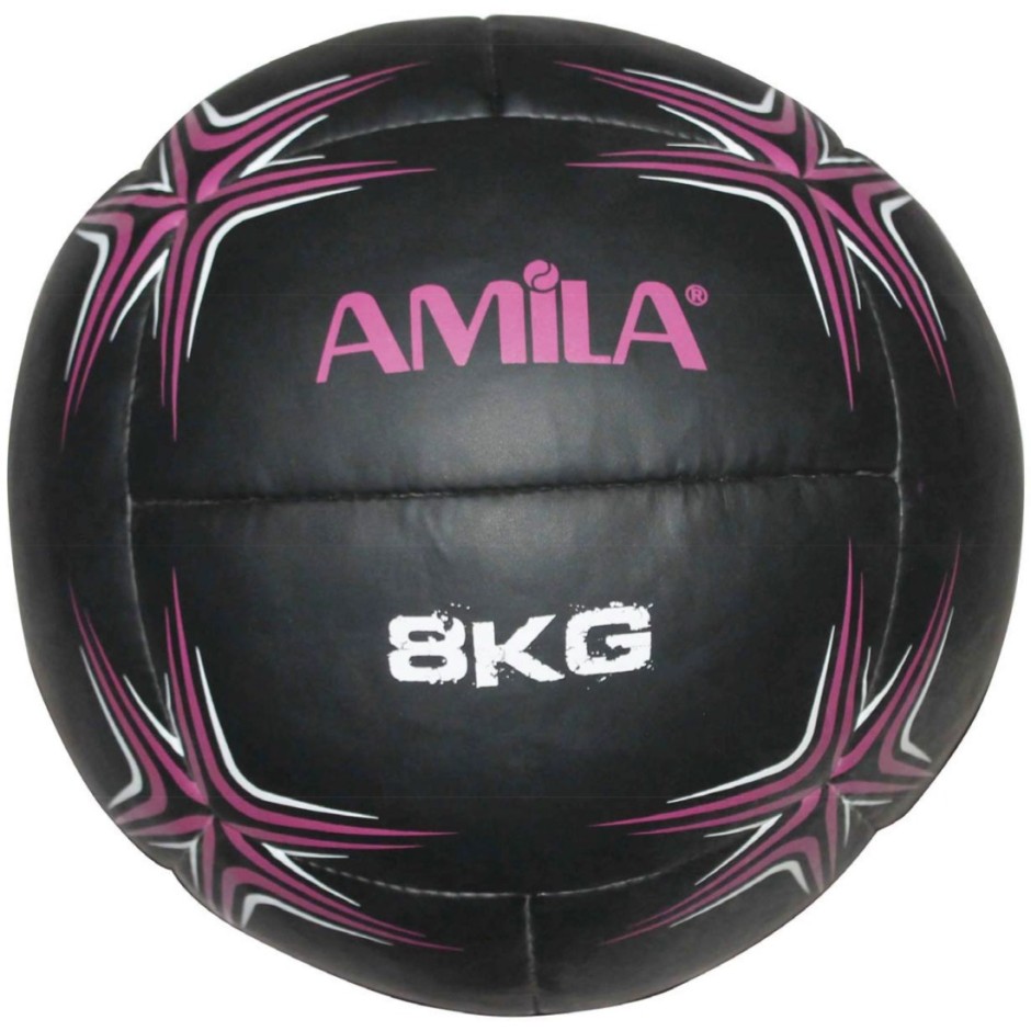 Wall Ball Μαύρη - Amila PU Series 8Kg