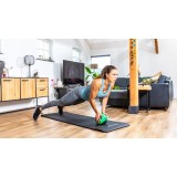 TUNTURI MEDICINE BALL 2KG, GREEN/BLACK 14TUSCL402 One Color Image 0