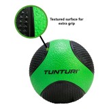 TUNTURI MEDICINE BALL 2KG, GREEN/BLACK 14TUSCL402 One Color Image 2