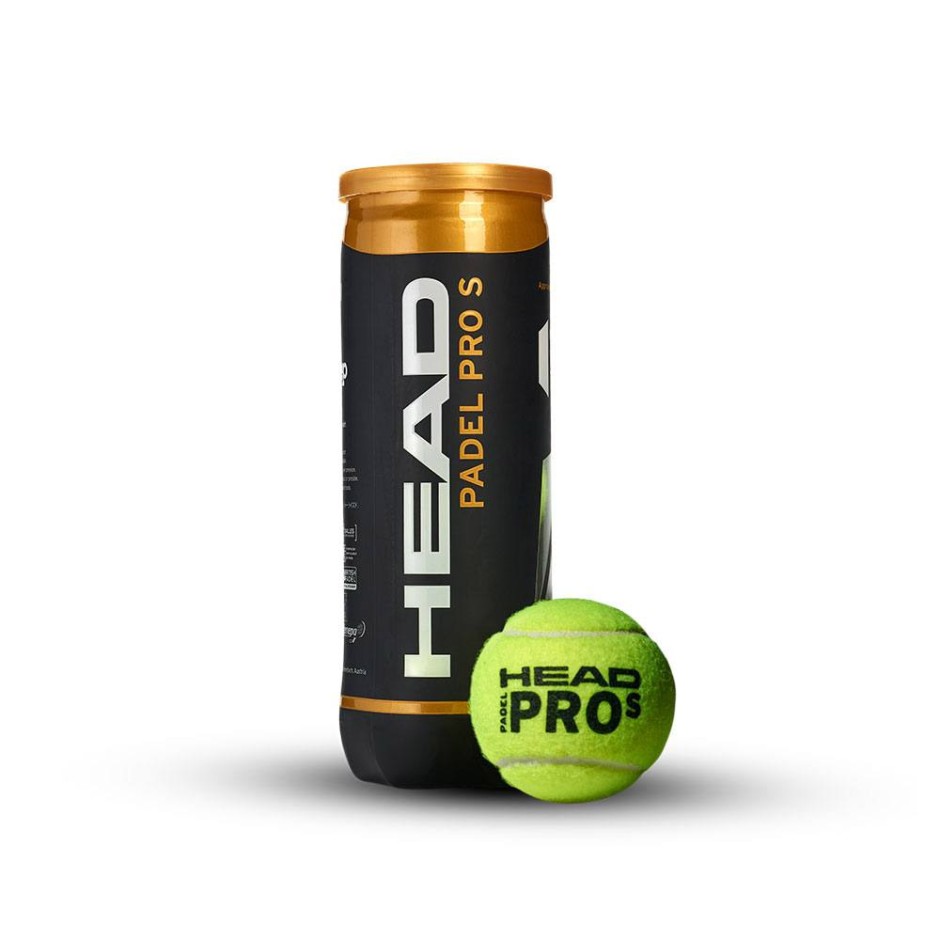 HEAD PRO 3-BALL TUBE PADEL (575713) 3403963 One Color