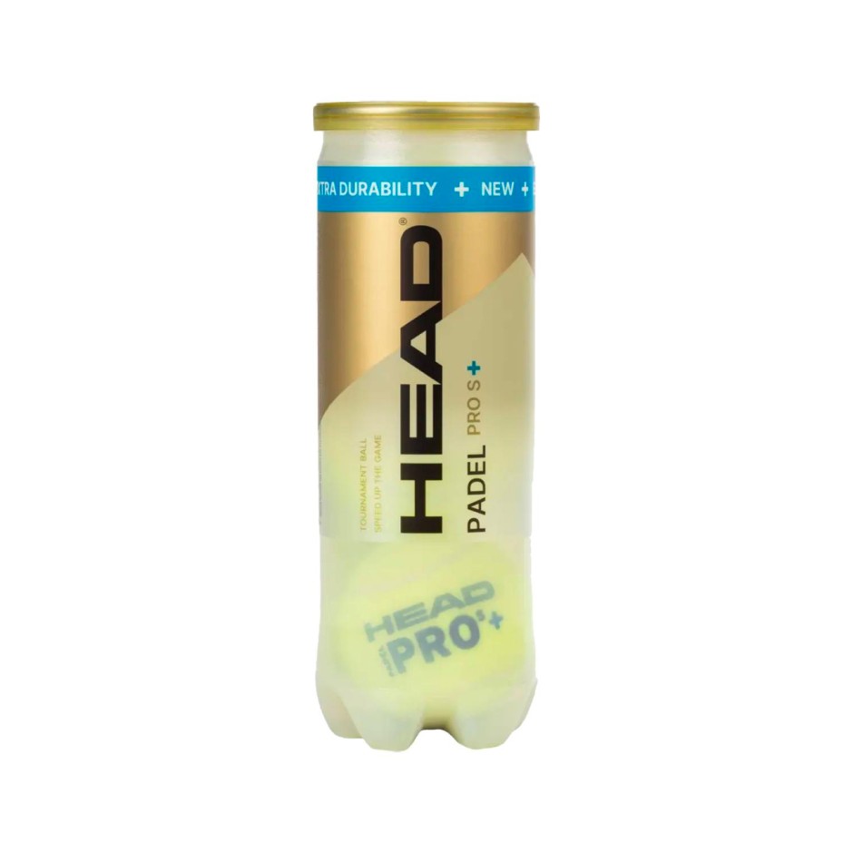 Μπαλάκια Padel Κίτρινα - Head Pro S+ 3 Balls