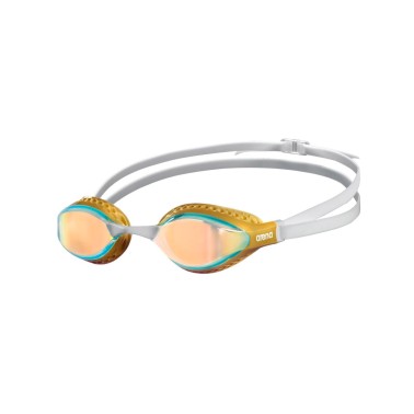 Swimming Goggles Yellow - Arena Air Speed Mirror