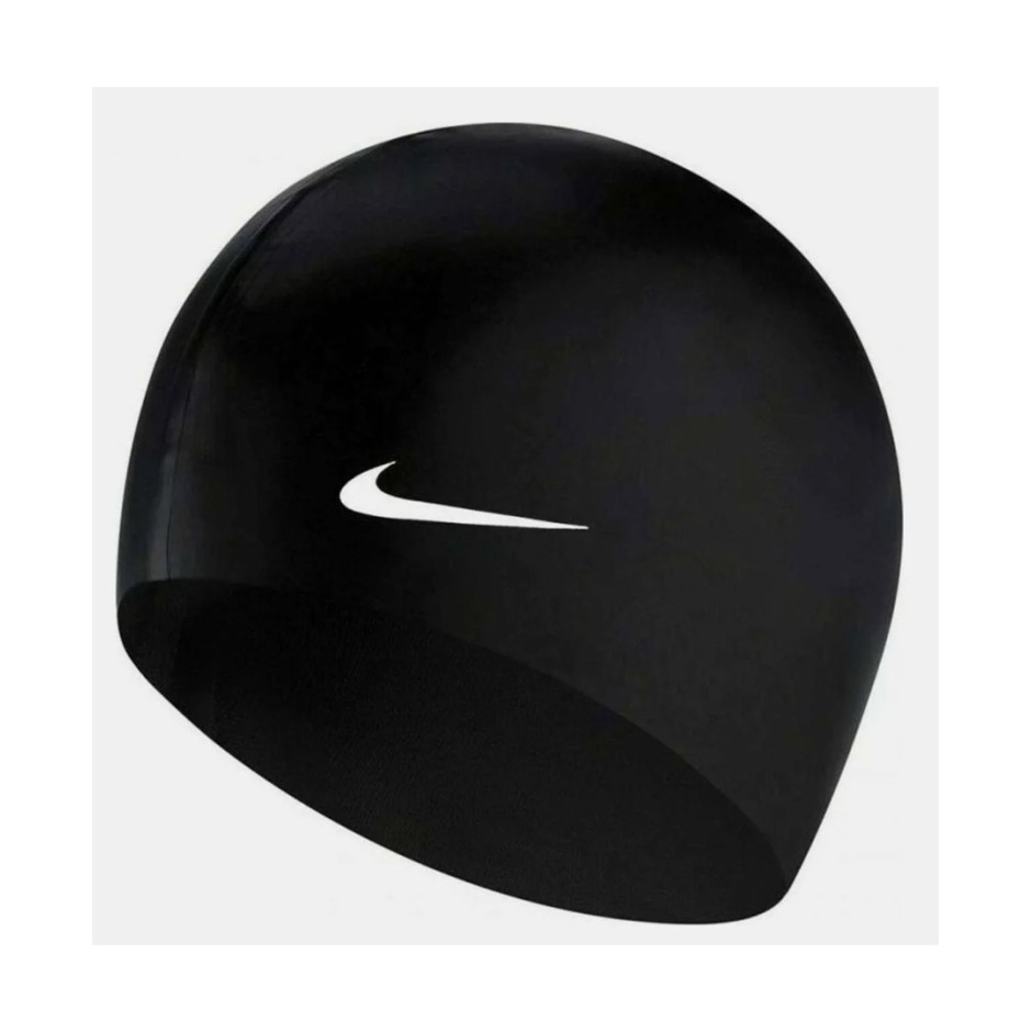 NIKE SOLID SILICONE ADULT CAP 93060-011 Black