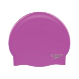 SPEEDO PLAIN MOULDED SILICONE CAP 8-70984D436 Purple