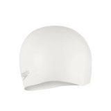 Σκουφάκι Κολύμβησης Λευκό - Speedo Plain Moulded Silicone Εικόνα 0