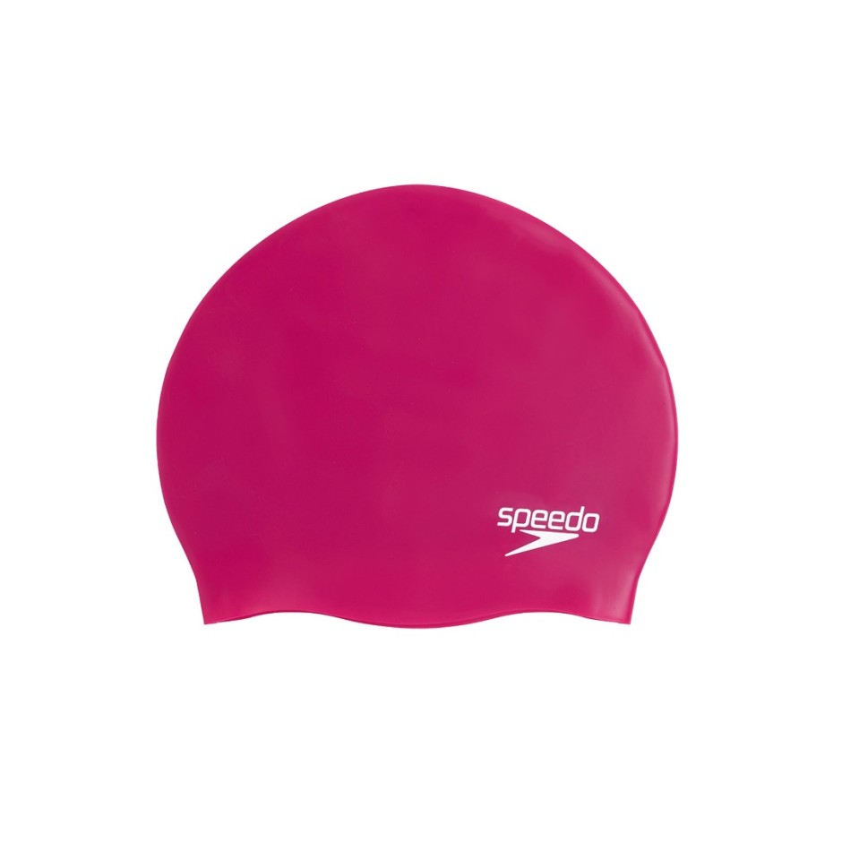 SPEEDO PLAIN MOULDED SILICONE CAP 70984-B495U Fuchsia