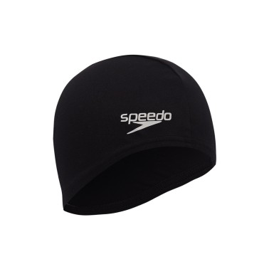 Swim Cap Black - Speedo Polyester