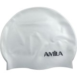 Kids' Swim Cap White - Amila Image 