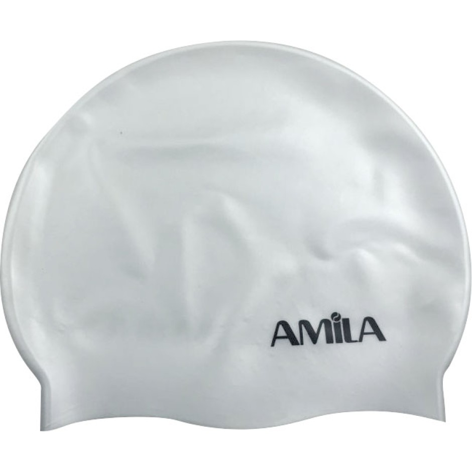 Kids' Swim Cap White - Amila