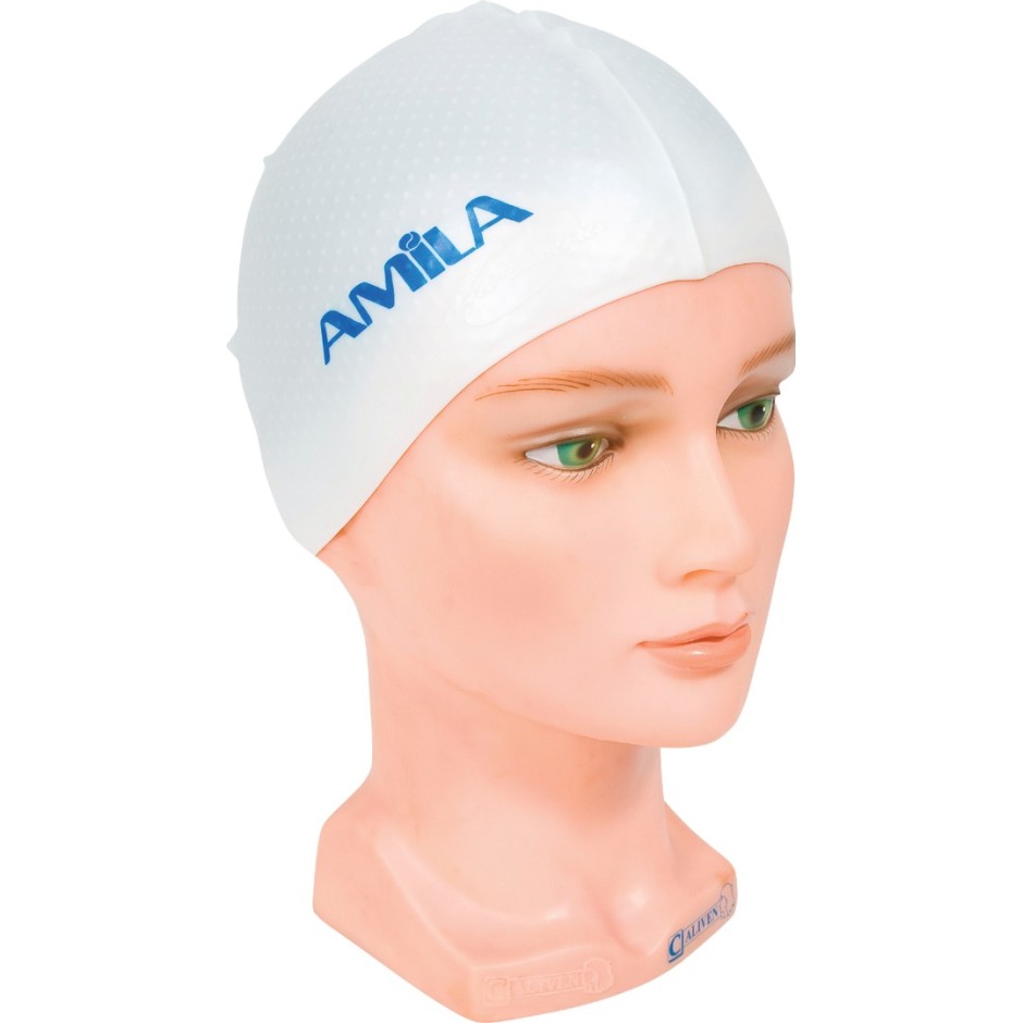 Σκουφάκι Κολύμβησης Μπλε - Amila Antibacterial
