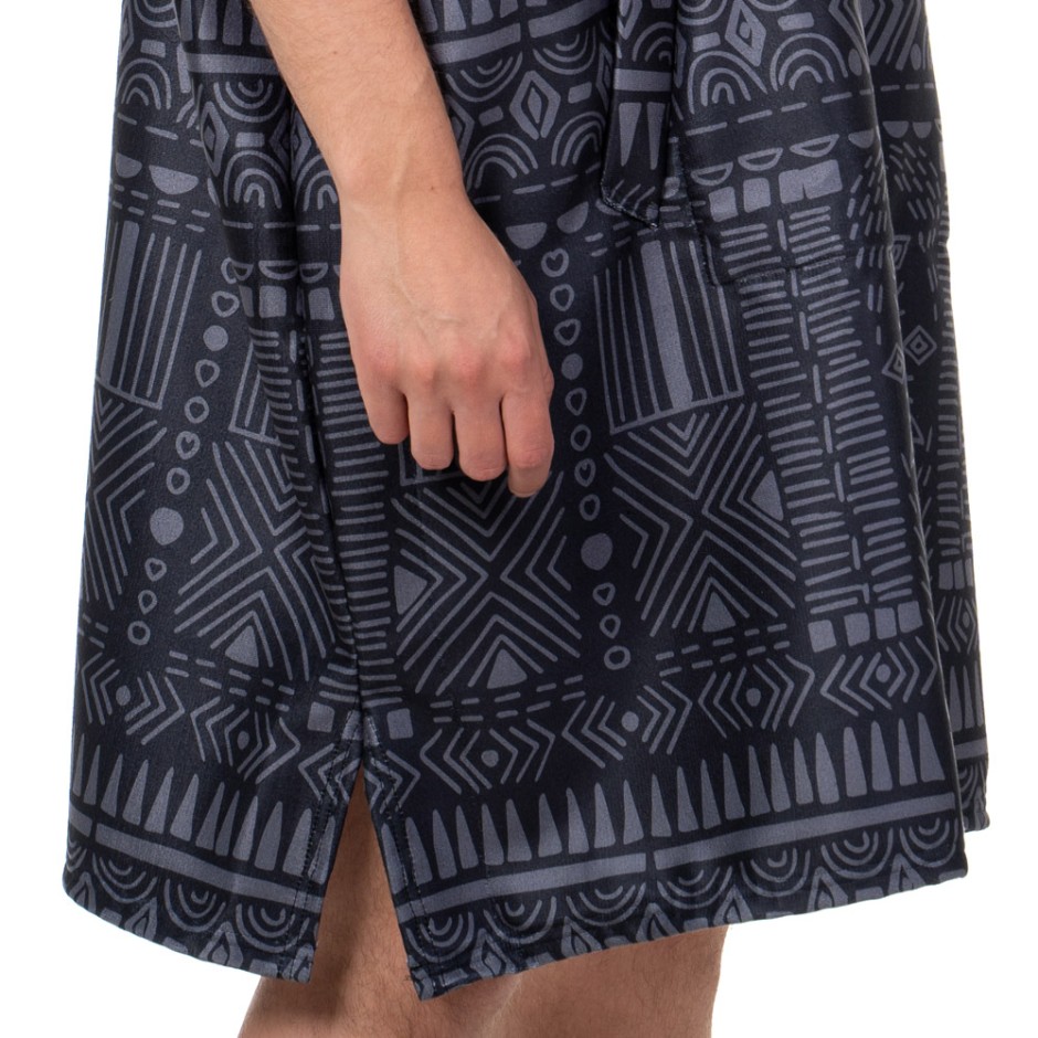 BEE UNUSUAL BALOO HOODED CHANGING PONCHO Μαύρο