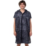BEE UNUSUAL BALOO HOODED CHANGING PONCHO ASW-232305-BLACK Black Image 