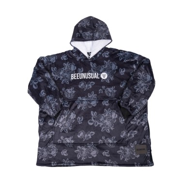 Unisex Poncho Μαύρο - Bee Unusual 'Doily'