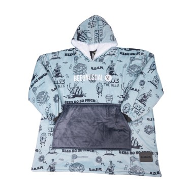 Unisex Poncho Σιέλ - Bee Unusual 'BDSM'