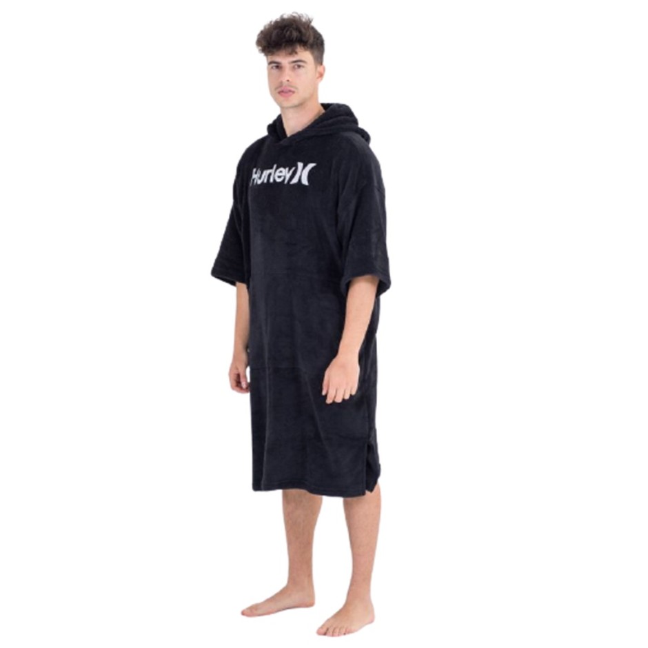 HURLEY M ONE&ONLY PONCHO AR8848-H010 Black
