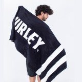 HURLEY FASTLANE 2 STRIPE TOWEL AMAX23Q1FT-H010 Black Image 1
