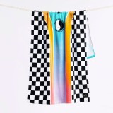 SLOWTIDE X T&C SURF TOWN & COUNTRY (GUAVA) BEACH TOWEL STRP019-GUAVA Colorful Image 2