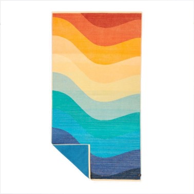 SLOWTIDE PREMIUM WOVEN TOWELS SHORES STWV005-MULTI Colorful