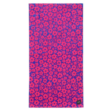 SLOWTIDE PRINTED BEACH TOWELS GINNY (VIBRANT) STRP012-VIBRANT Fuchsia